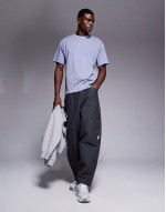 Zumu neck logo t-shirt in purple