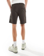 chino shorts in khaki