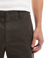 chino shorts in khaki